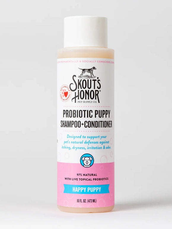 Skout's Honor Probiotic Shampoo & Conditioner for Puppies