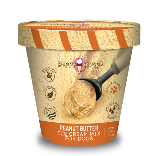 Puppy Cake Puppy Scoops Ice Cream Mix - Peanut Butter