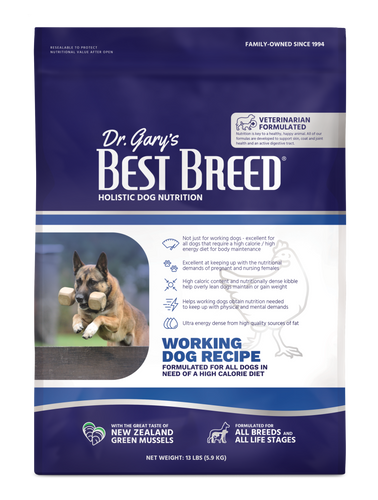 Dr. Gary's Best Breed Working Dog Recipe