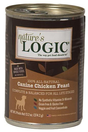 Nature's Logic Canine Grain Free Chicken Feast Canned Dog Food