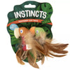 Petlinks® Instincts Love Mates™ Feathery Plush HappyNip™ Silvervine & Catnip Bird Cat Toys