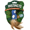 Petlinks® Instincts Chatty Chirp™ Plush HappyNip™ Silvervine & Catnip Bird Electronic Sound Cat Toy