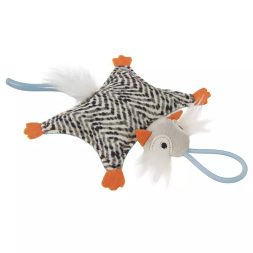 Petlinks® Instincts Soarin' Squirrel™ HappyNip™ Silvervine & Catnip Crinkle Plush Launch and Chase Cat Toy