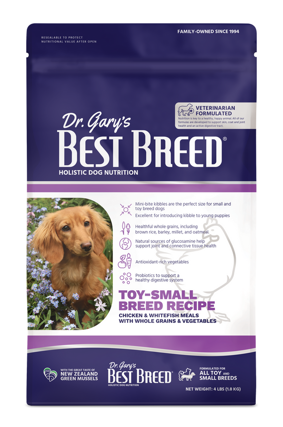 Dr. Gary's Best Breed Toy-Small Breed Recipe