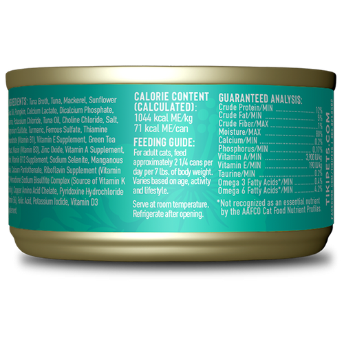 Tiki Cat® Silver™ Whole Foods with Tuna & Mackerel Recipe Wet Cat Food