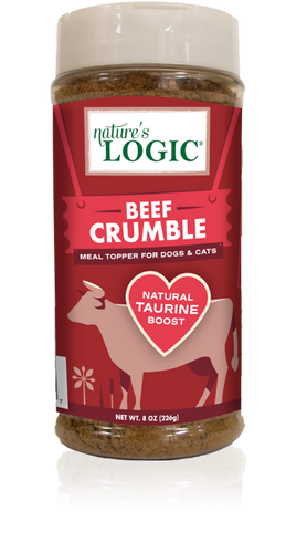 Nature's Logic Beef Crumble Topper 8oz