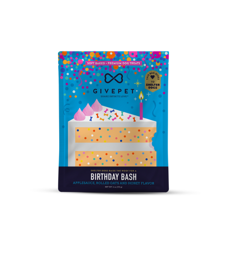 GivePet Soft-Baked Treats Birthday Bash Dog Treats