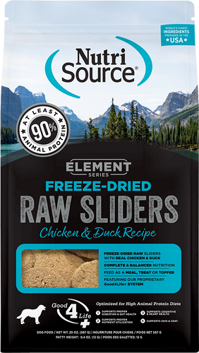 NutriSource Element Series Freeze-Dried Chicken & Duck Recipe