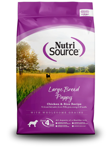 NutriSource® Large Breed Puppy Recipe Healthy Puppy Food for Large Breeds