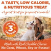 NutriSource SuperStars Soft & Tasty Cheddar Cheese Training Rewards Treats for Dogs