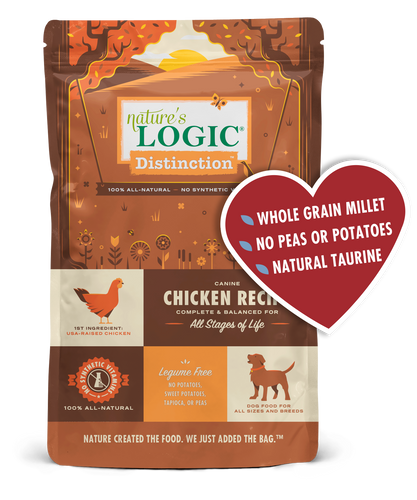 Nature's Logic Distinction Canine Chicken Recipe Dry Dog Food