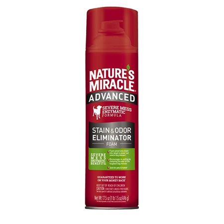 Nature's Miracle Adv S&O Eliminator Foam Dog 17.5oz*