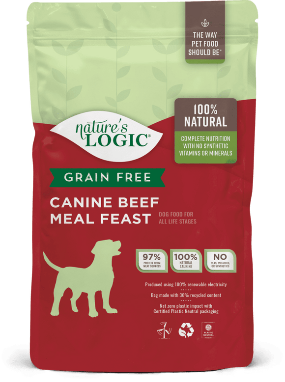 Nature’s Logic Grain Free Beef Meal Feast Dry Dog Food