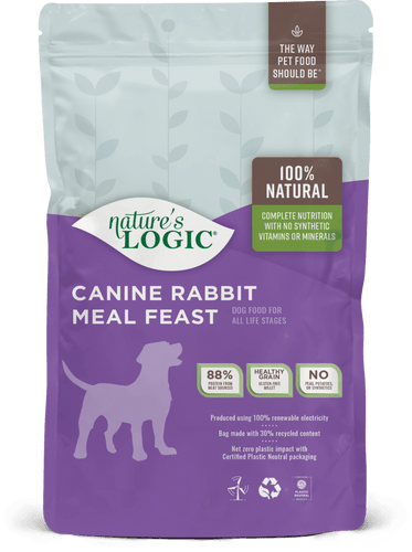 Nature's Logic Canine Rabbit Meal Feast Dry Dog Food