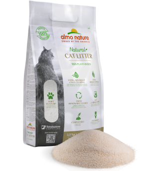 Almo Nature Natural Cat Litter Soft Grain