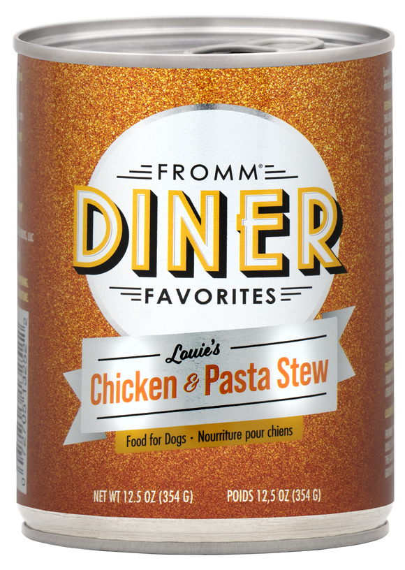 Fromm Diner Favorites Louie's Chicken & Pasta Stew Dog Food