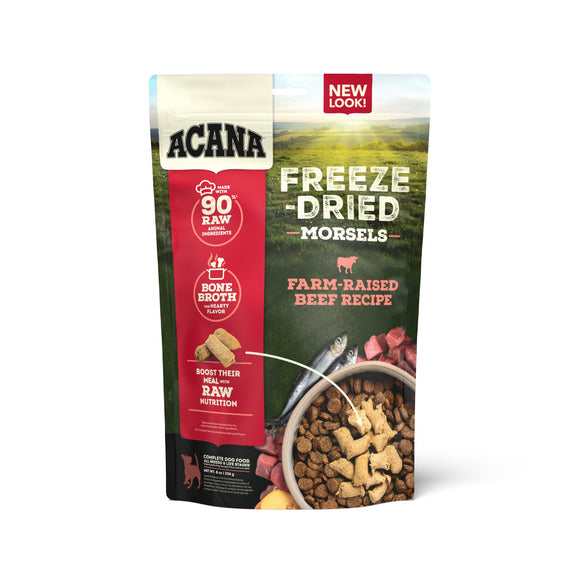 ACANA Farm-Raised Beef Recipe Freeze-Dried Patties