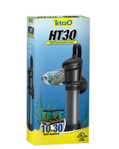 Tetra HT Submersible Aquarium Heater: HT10 Heater - 50 Watt