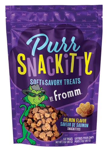 Fromm Purr Snackitty Salmon Flavor Snackitties Cat Treats