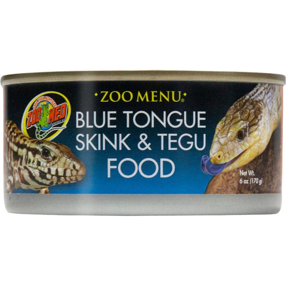 ZOO MENU BLUE TONGUE SKINK & TEGU FOOD