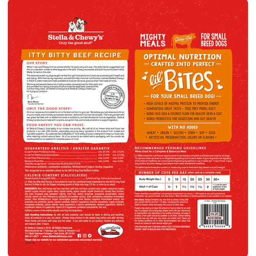 Stella & Chewy's Itty Bitty Beef Lil’ Bites Dog Food